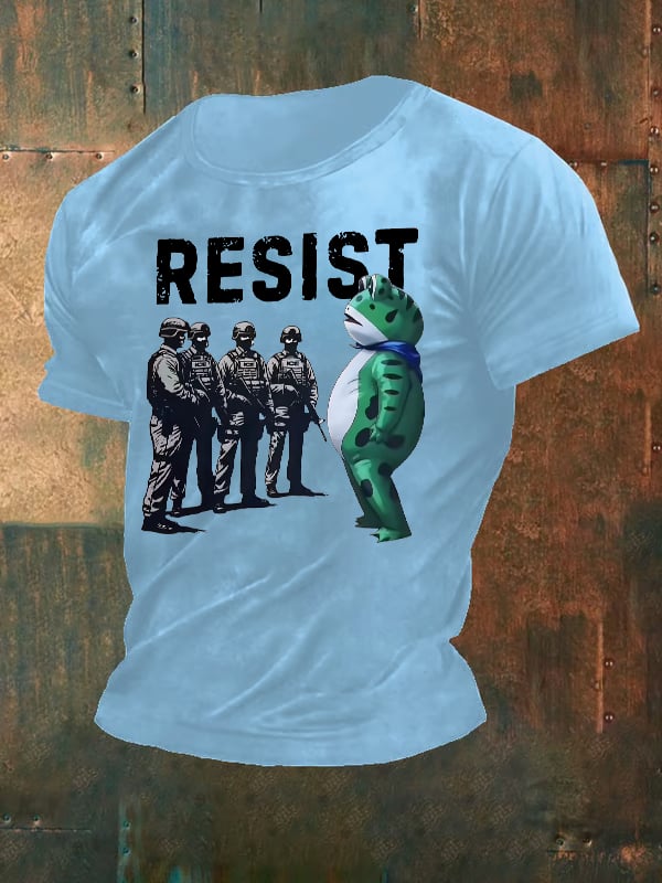 Men's  Portland Frog Resist  print  T-Shirt