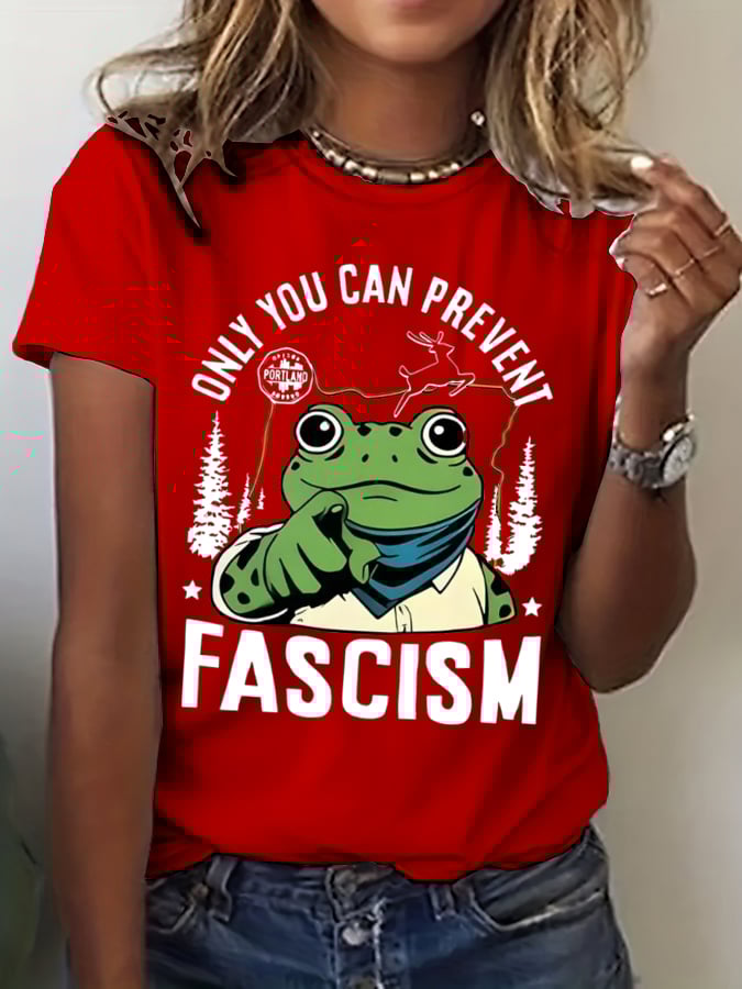 Women's FDT Print Crew Neck T-Shirt