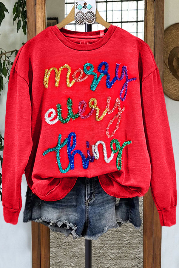 Classic Merry Christmas Sweatshirt