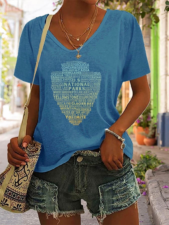 Women's 63 National Park Ranger Print T-Shirt