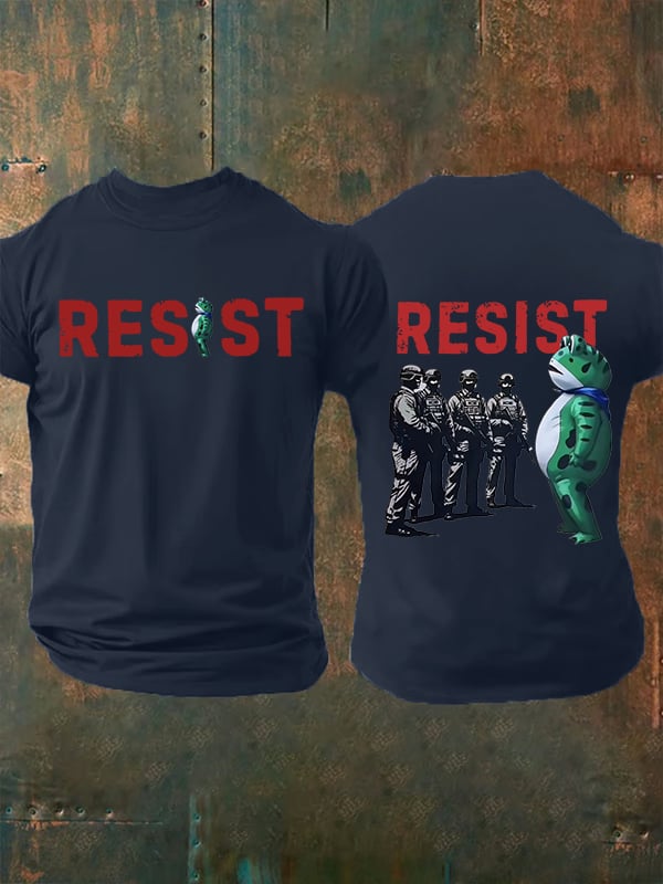 Men's  Portland Frog Resist  Print T-shirt