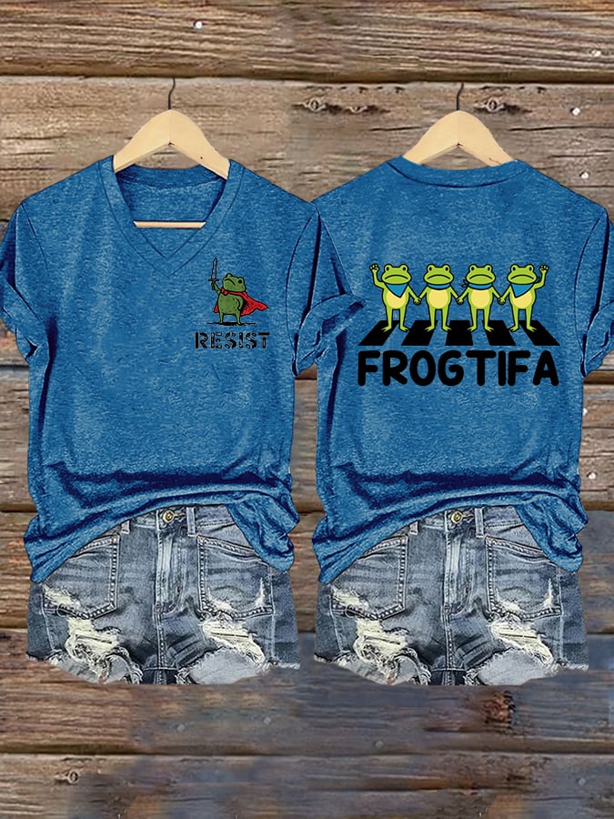 FDT printed casual T-shirt