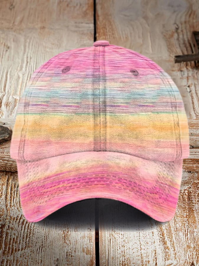 Unisex Breast Cancer Awareness Print Hat