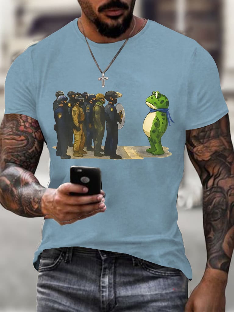 Men's FDT Resist Print short-sleeved T-shirt