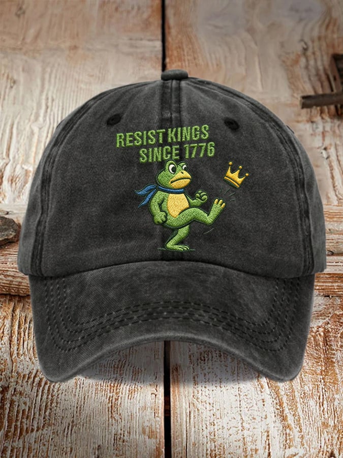 Unisex Resist Frog Baseball Cap