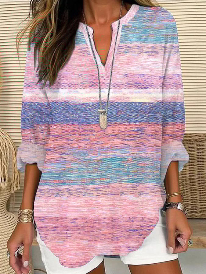 Women's Casual Printed Top