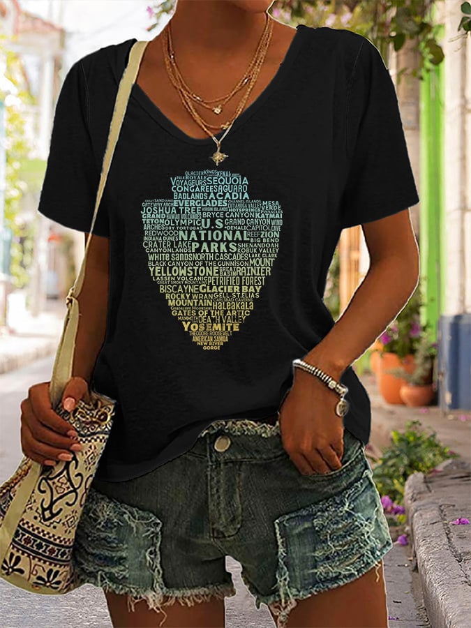 Women's 63 National Park Ranger Print T-Shirt