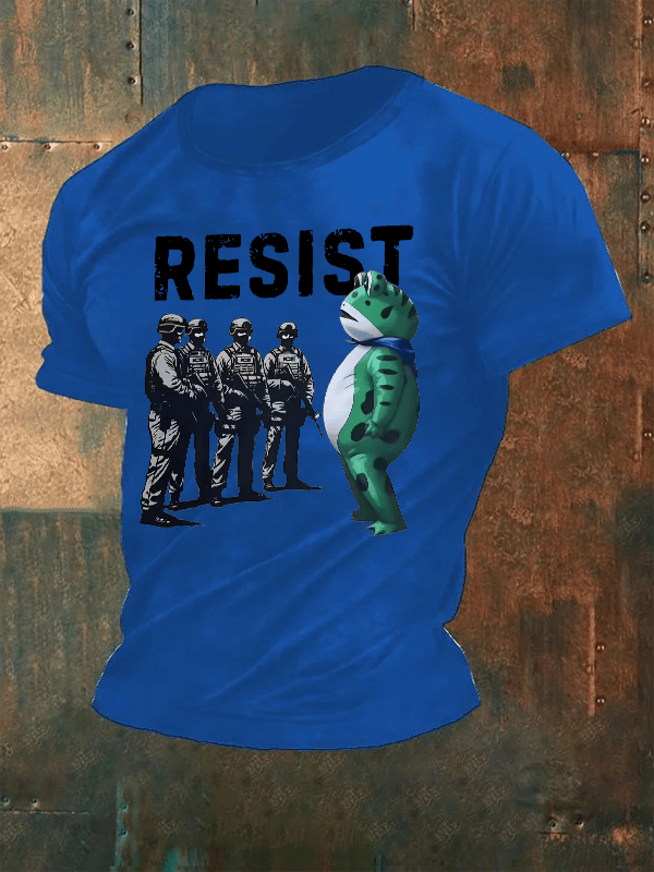 Men's  Portland Frog Resist  print  T-Shirt