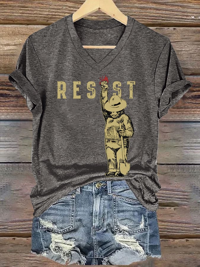 Women's Protect Our National Parks Printed T-Shirt