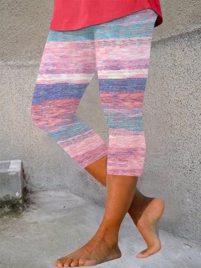 Women's Breast Cancer Awareness Print Leggings