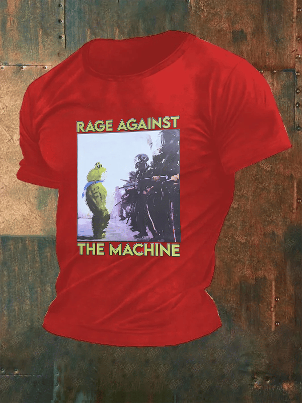 Men's  Portland Frog Art Print T-Shirt