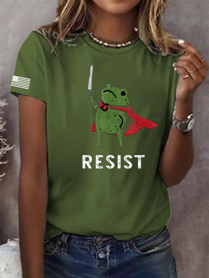 Women's FDT Print Crew Neck T-Shirt