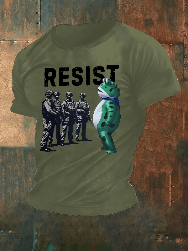Men's  Portland Frog Resist  print  T-Shirt