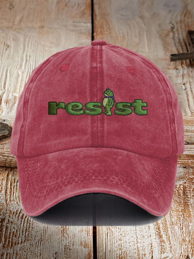 Unisex Retro Resist Frog Hat
