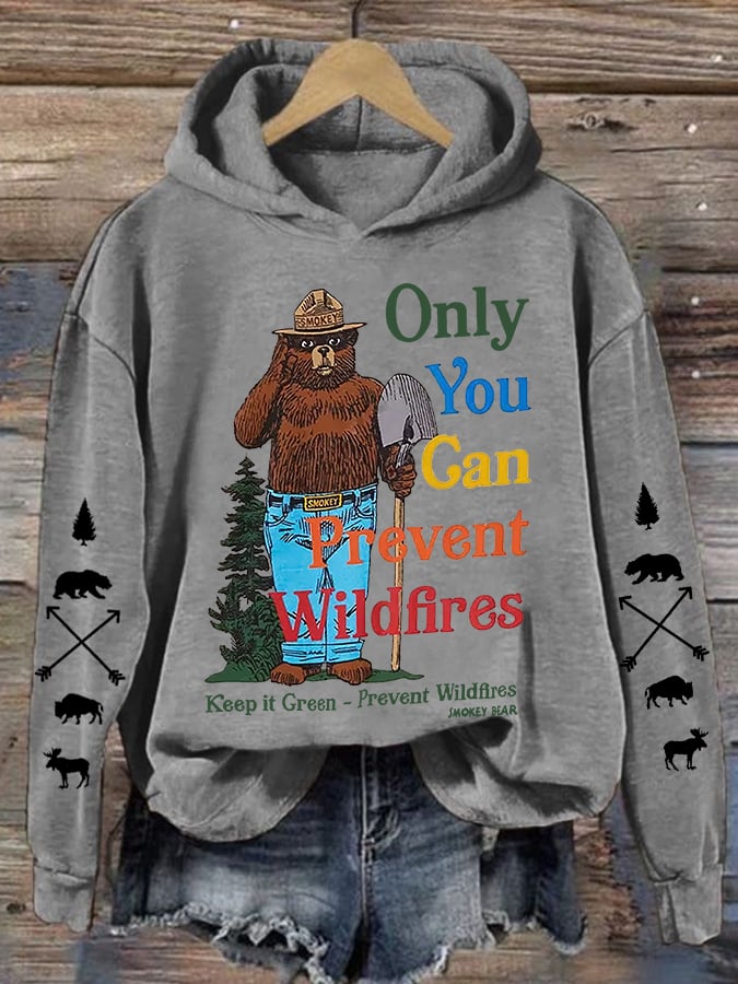 Women's National Park Printed Sweatshirt