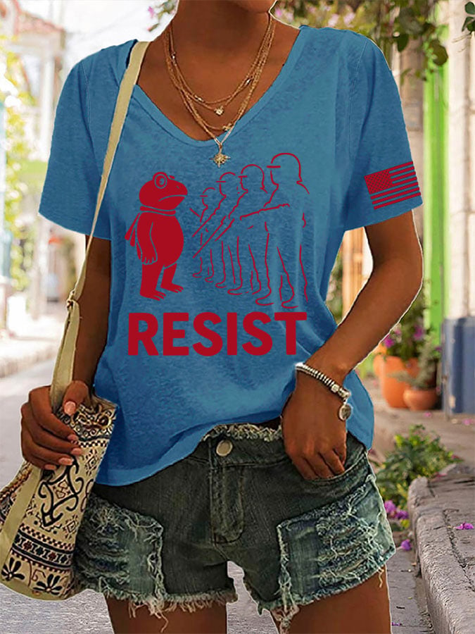 Women's casual Portland Frog  T-shirt