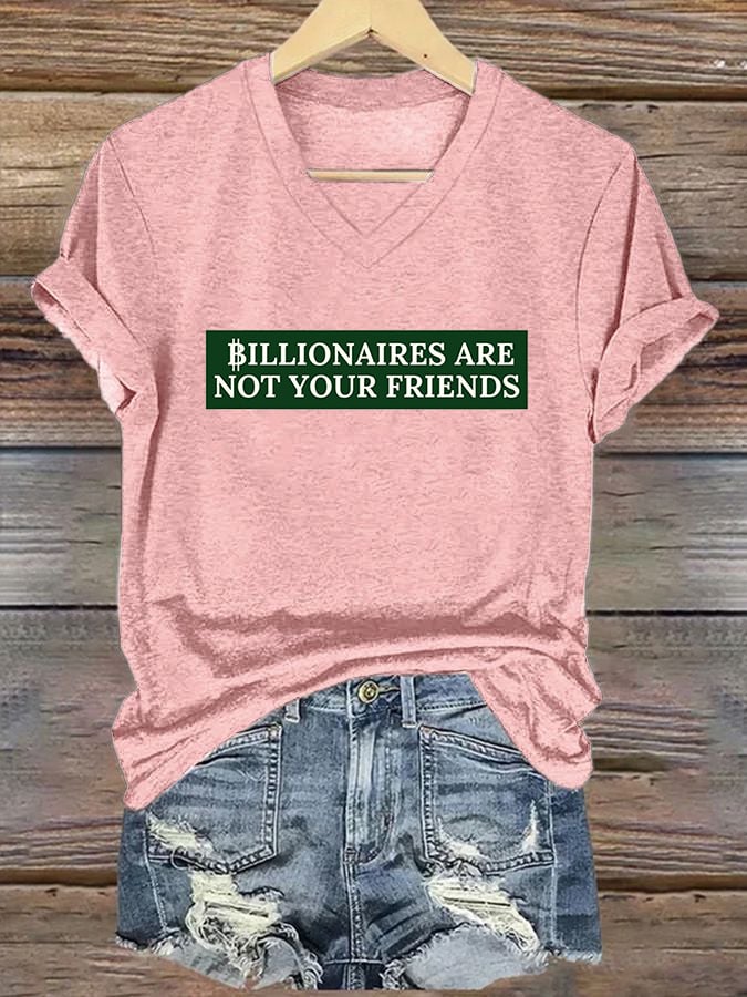 Women's Support Our National Parks Print V-Neck T-Shirt