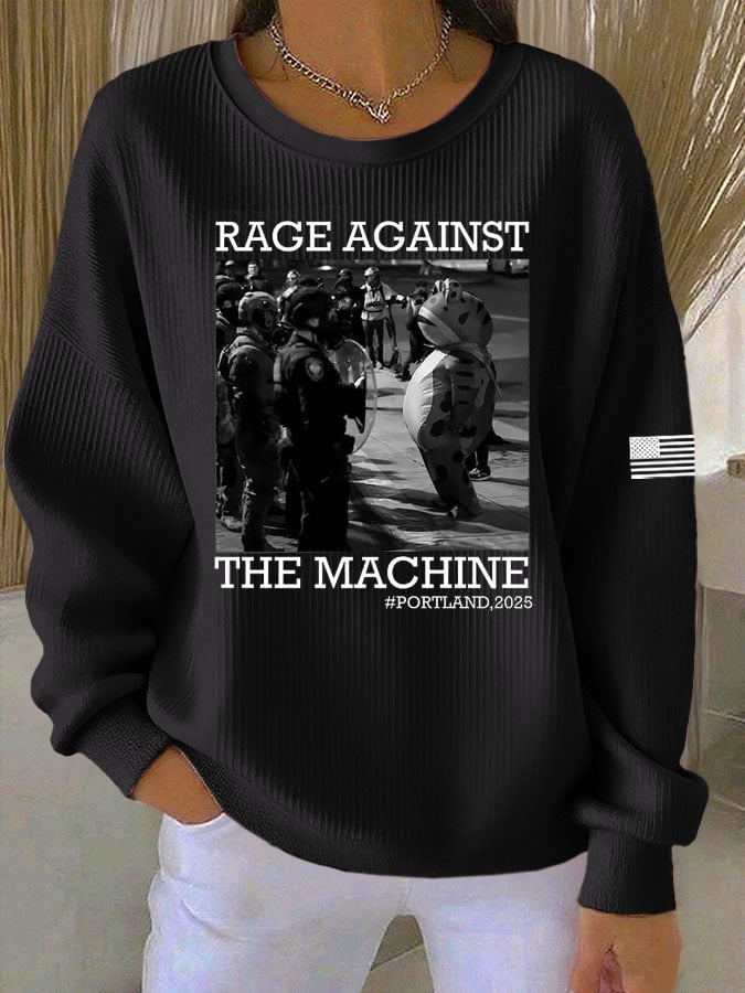 Women's Portland Frog Knitted Sweatshirt