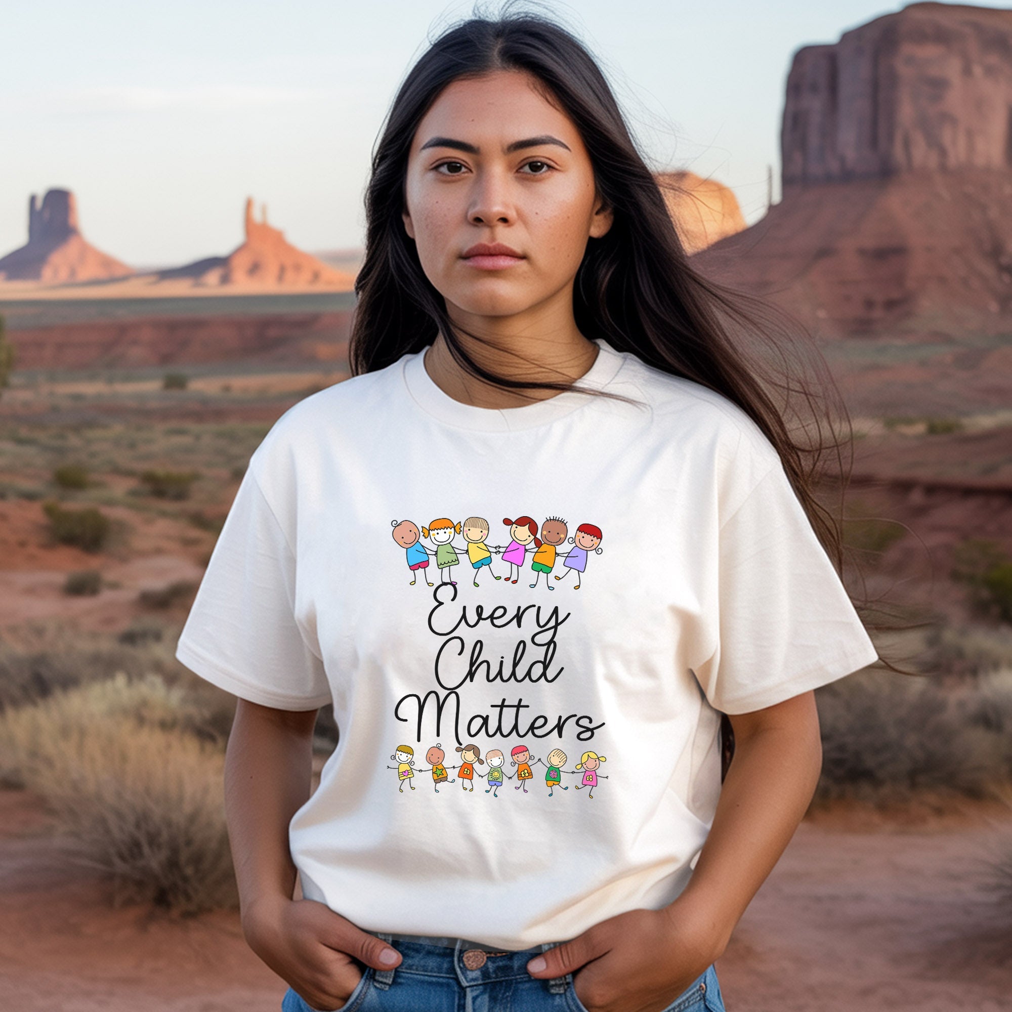 Every Child Matters Children Together Unisex T-Shirt/Hoodie/Sweatshirt 058