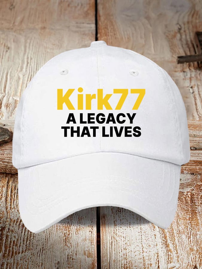 Retro A Legacy That Lives Print Baseball Cap