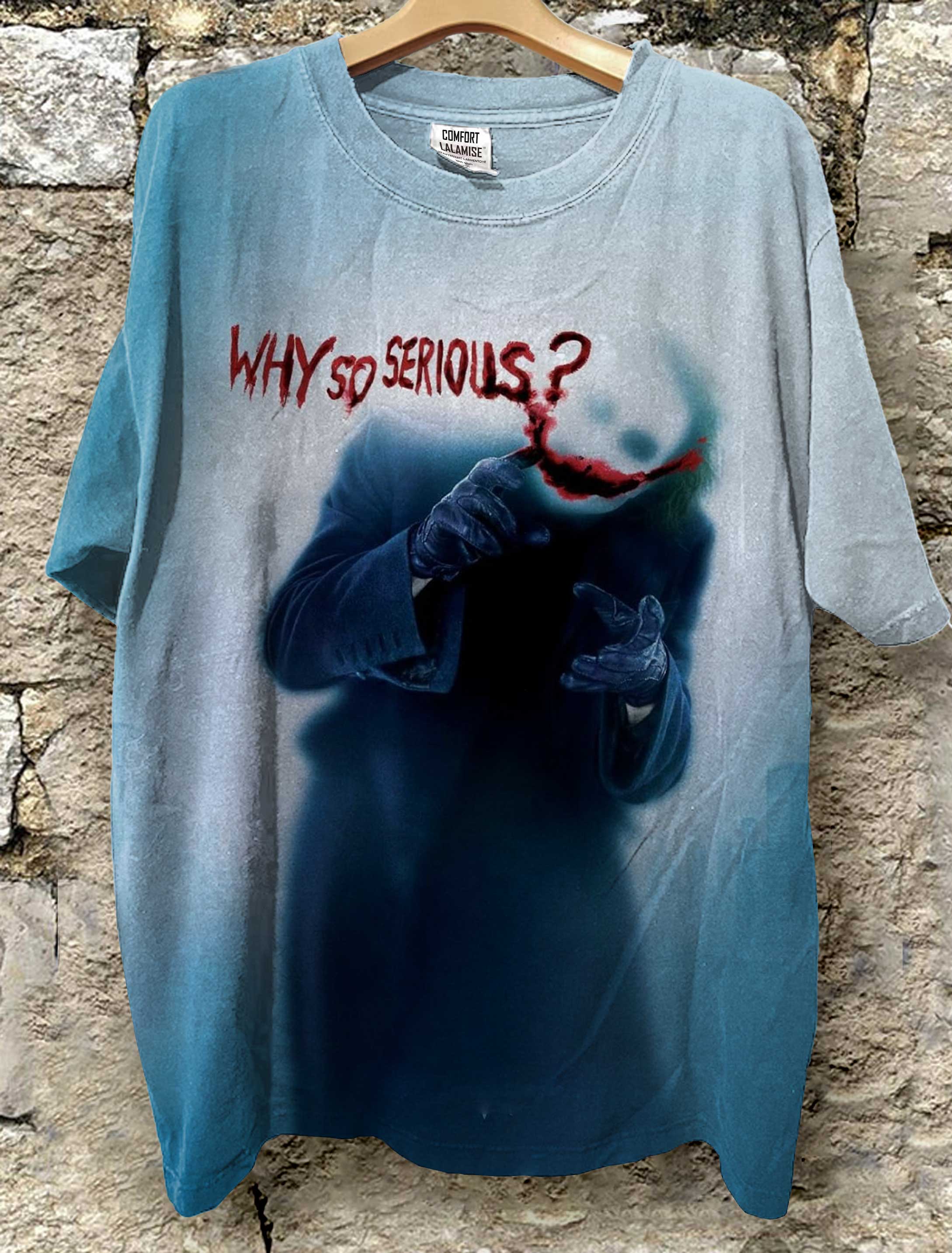 Why So Serious Art Print Casual Short Sleeve T-shirt