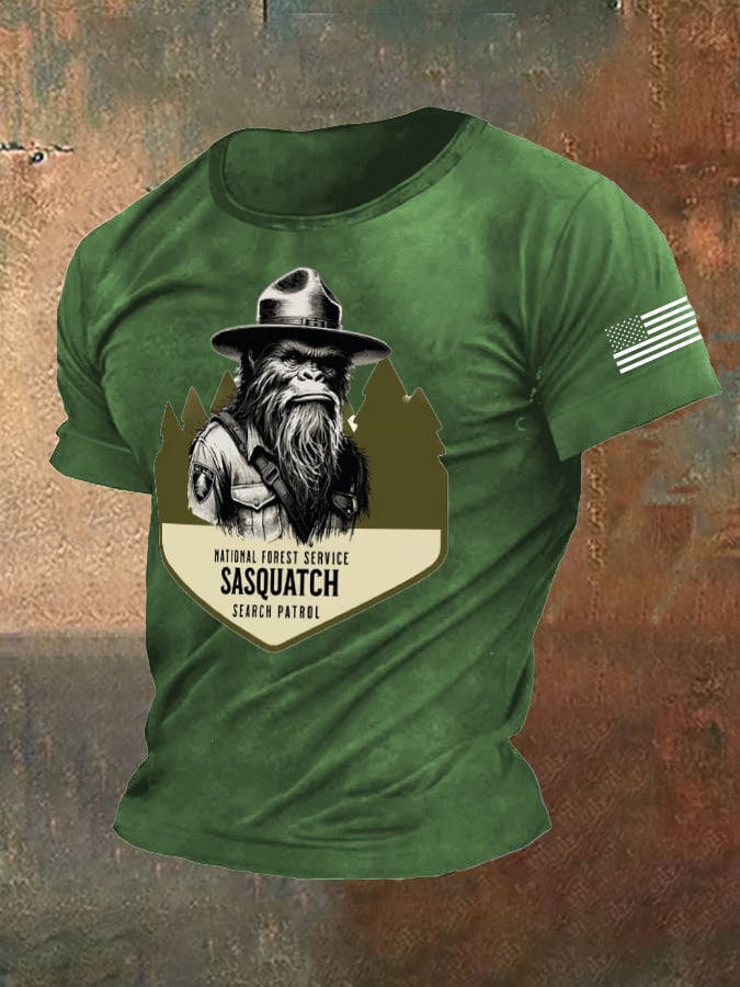Men's National Park Service Printed T-shirt