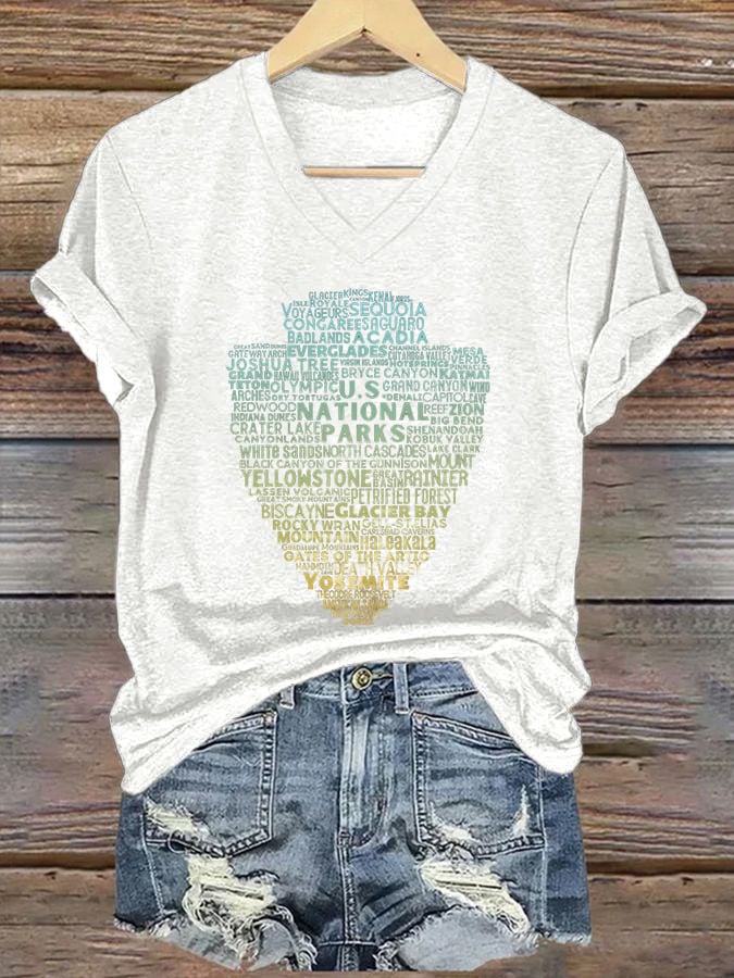 Women's 63 National Park Ranger Print T-Shirt