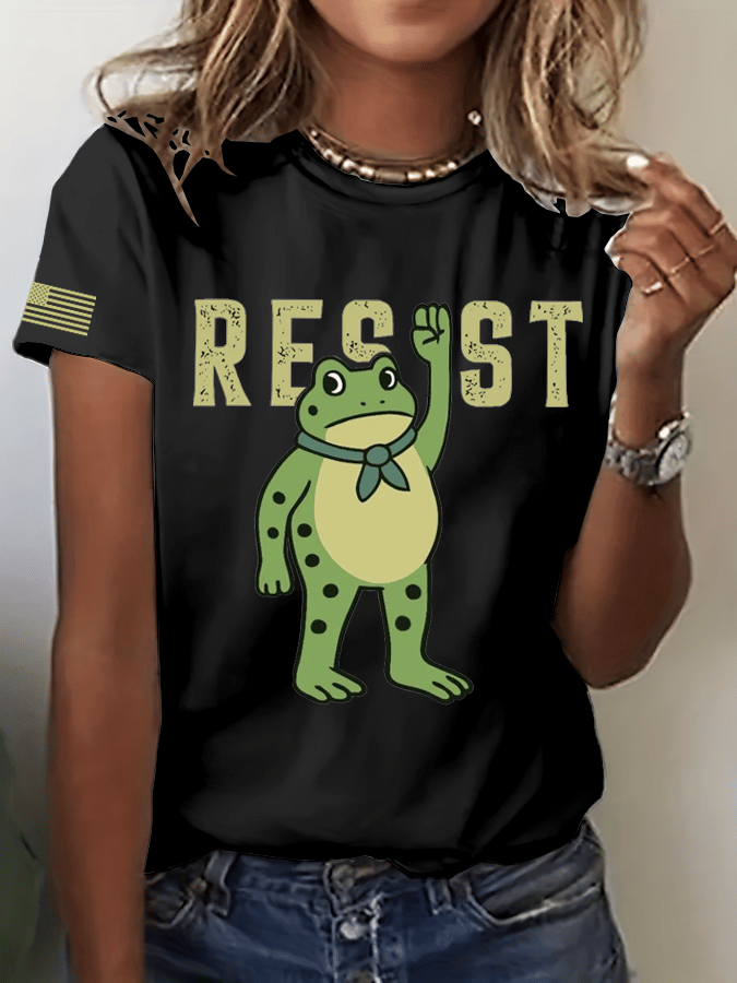 Women's FDT Print Crew Neck T-Shirt