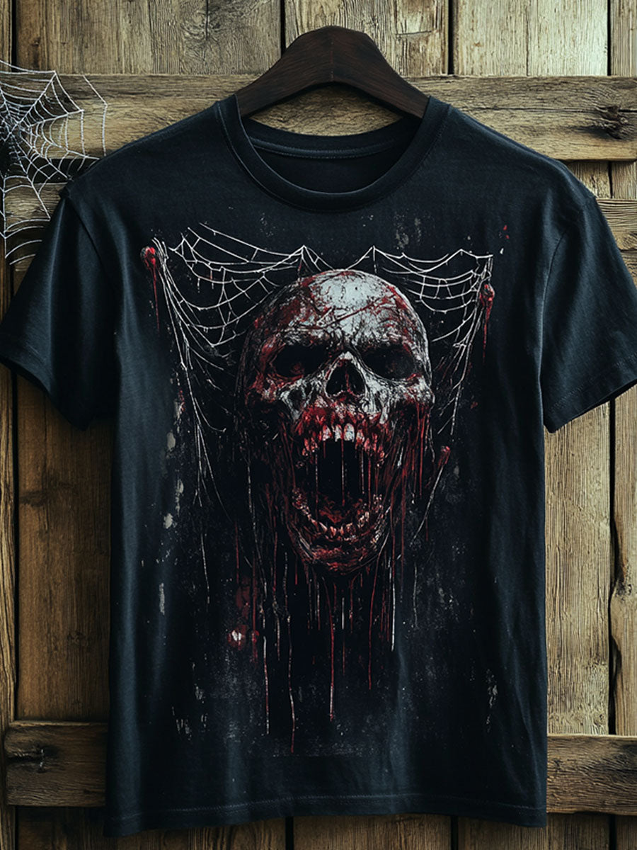 Horror Prints Casual T-shirt