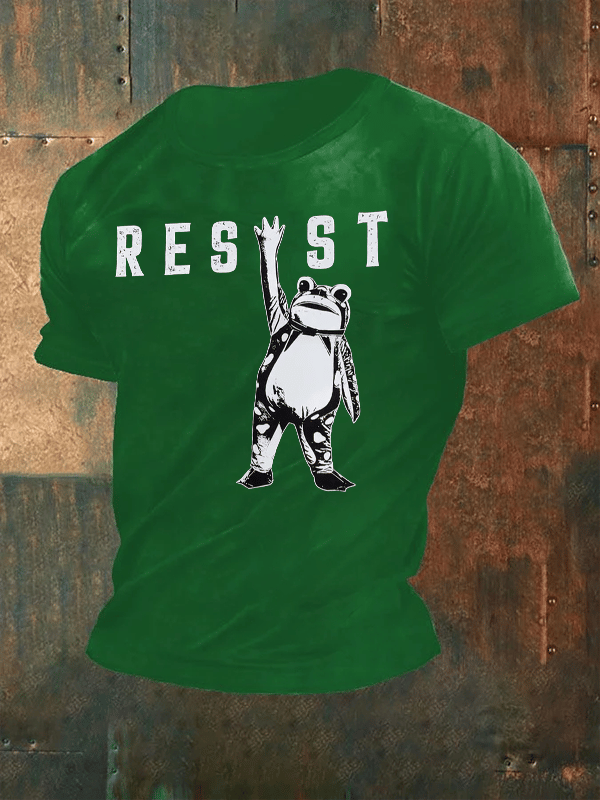 Men's  Portland Frog Resist  print  T-Shirt