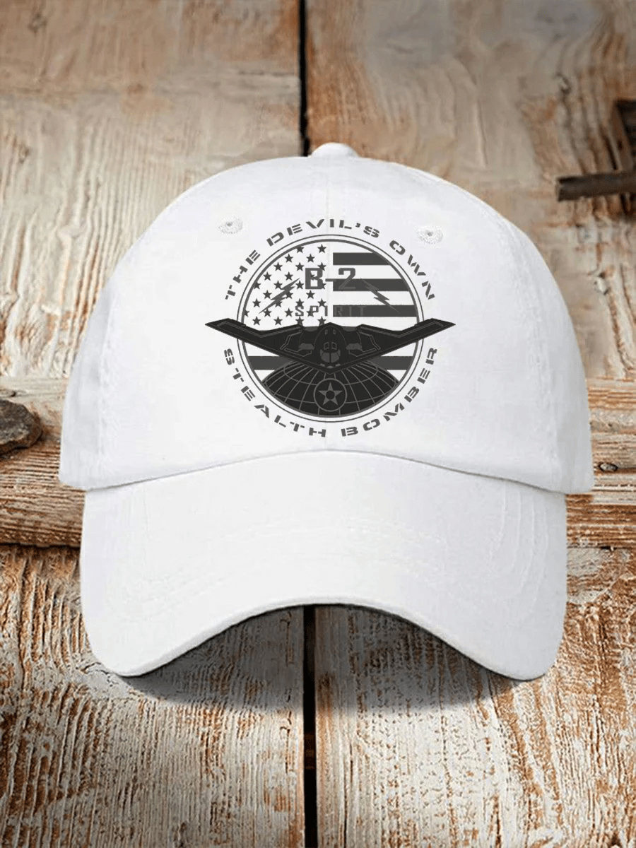Unisex Operation Midnight Hammer B-2 Print Baseball Cap