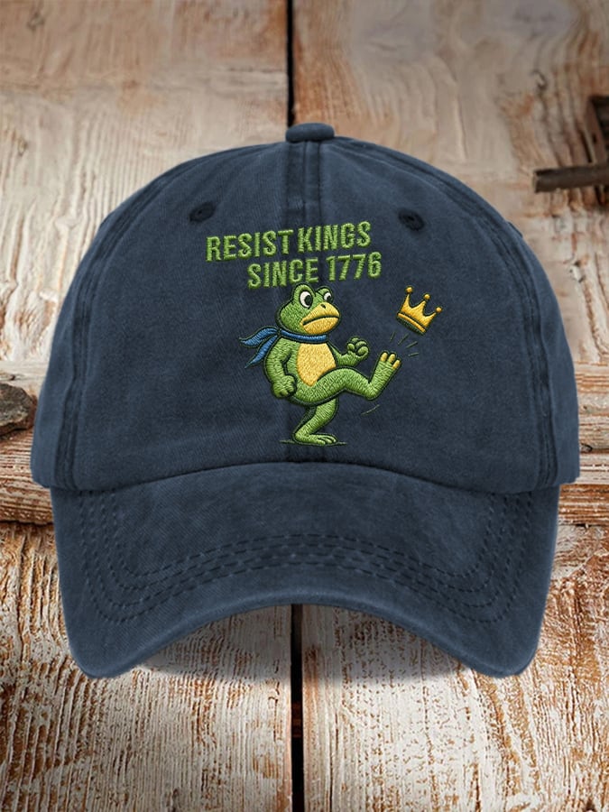 Unisex Resist Frog Baseball Cap