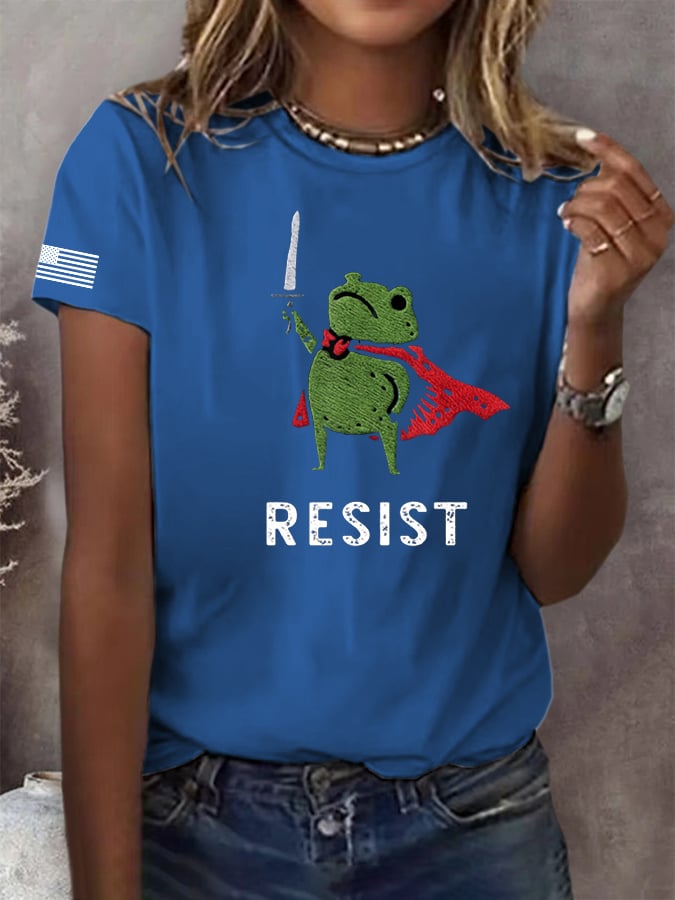 Women's FDT Print Crew Neck T-Shirt