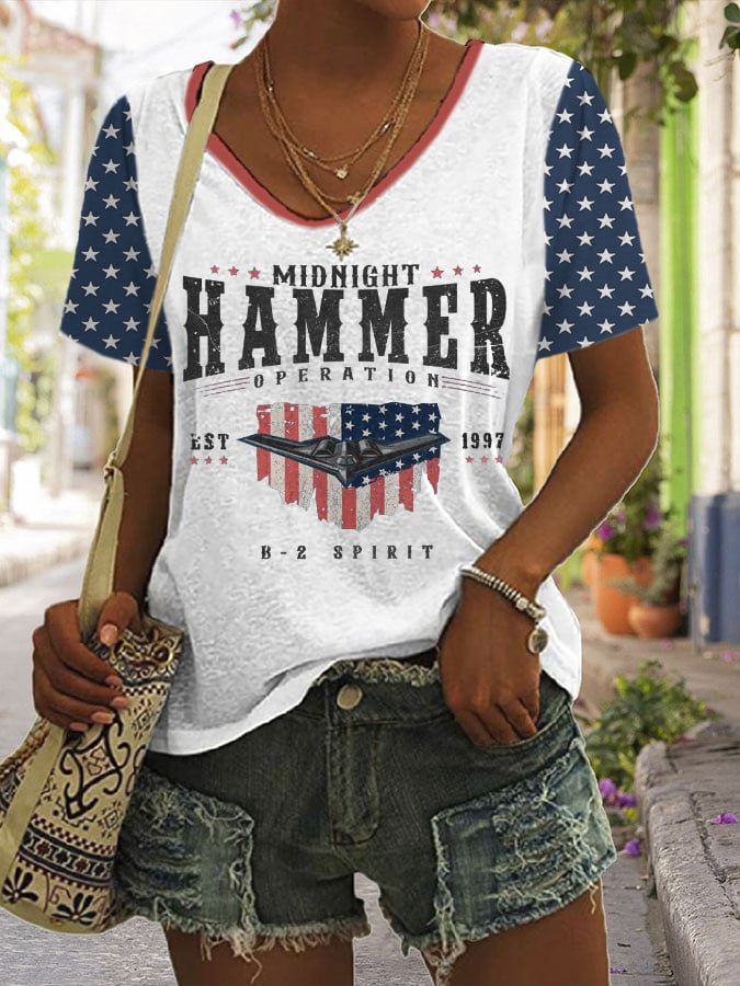 Women's Operation Midnight Hammer Short-sleeved T-shirt
