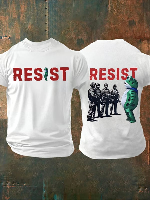 Men's  Portland Frog Resist  Print T-shirt