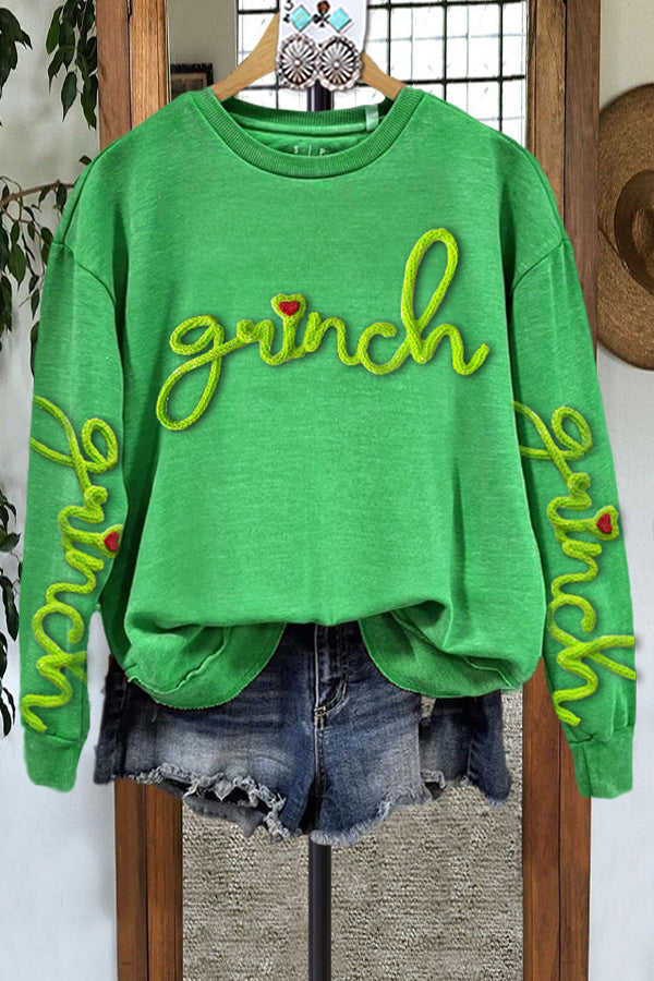 Classic Christmas Grinch Sweatshirt