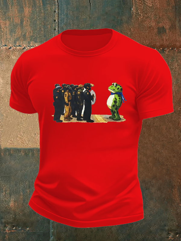 Men's  Portland Frog Resist  print  T-Shirt