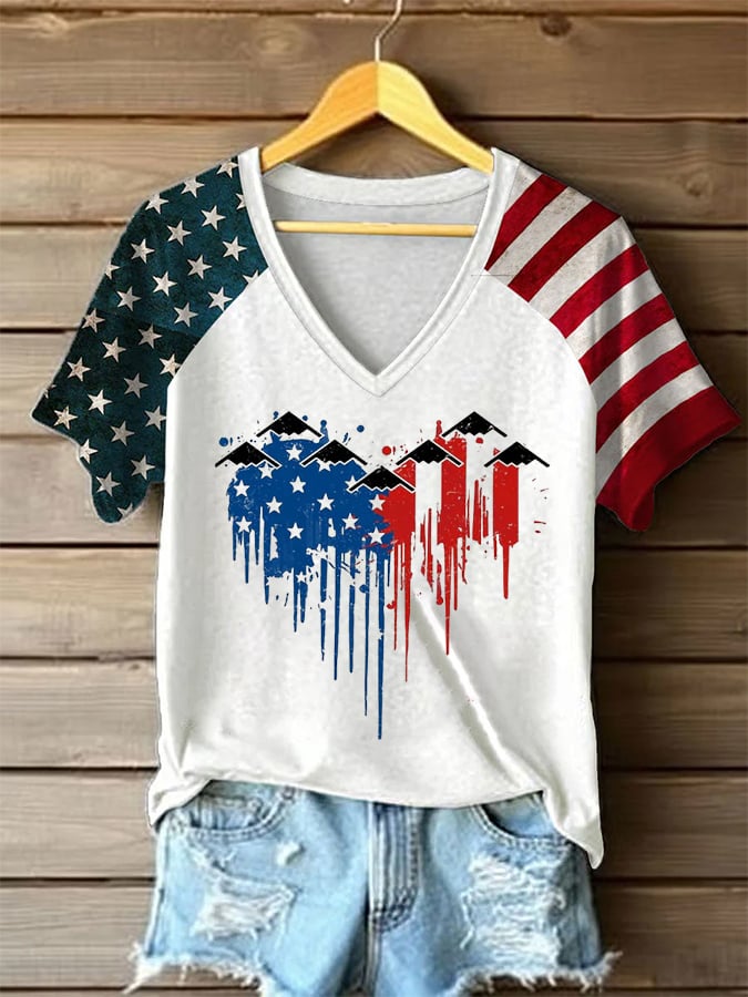 Women's Midnight Hammer  Print Casual T-Shirt