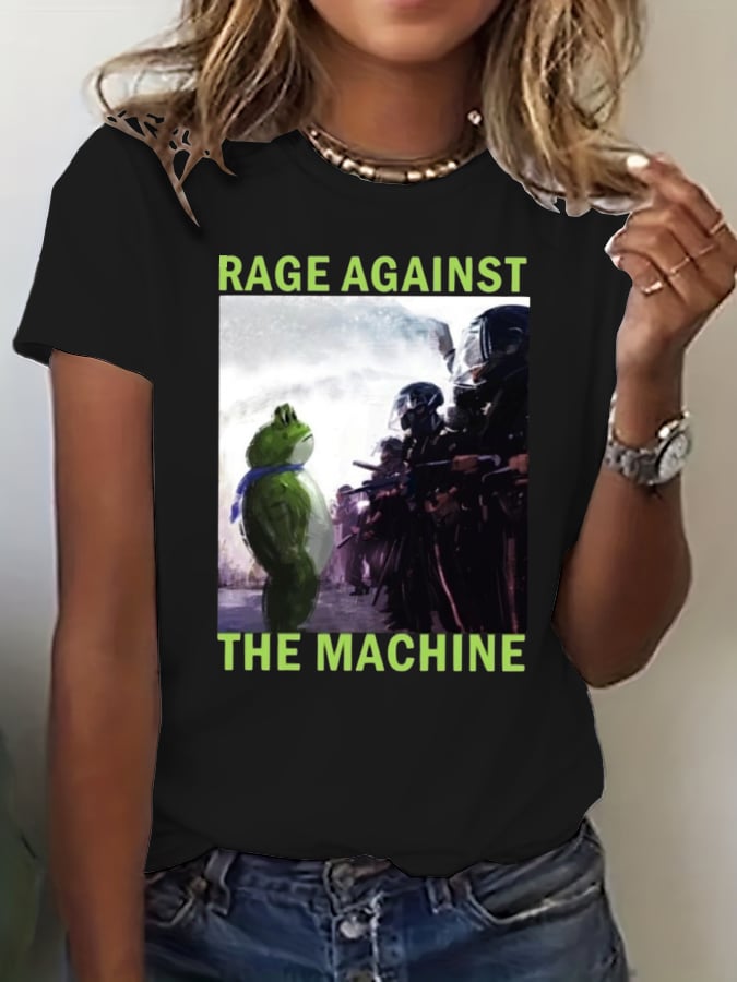 Women's FDT Print Crew Neck T-Shirt