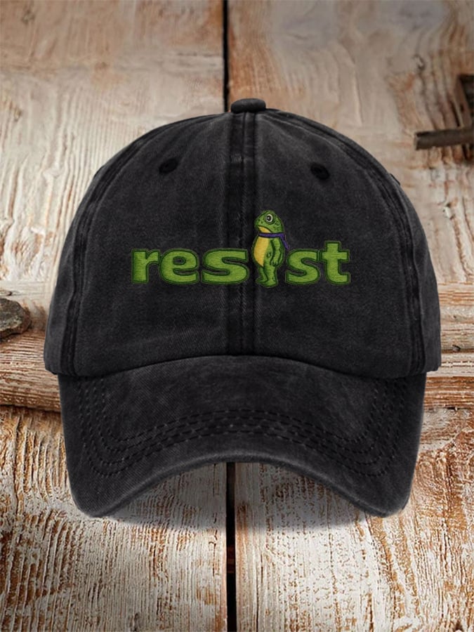 Unisex Portland Frog print hat