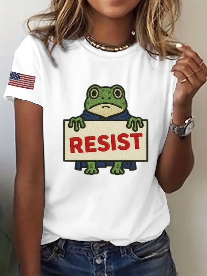 Women's Resist Frog T-Shirt