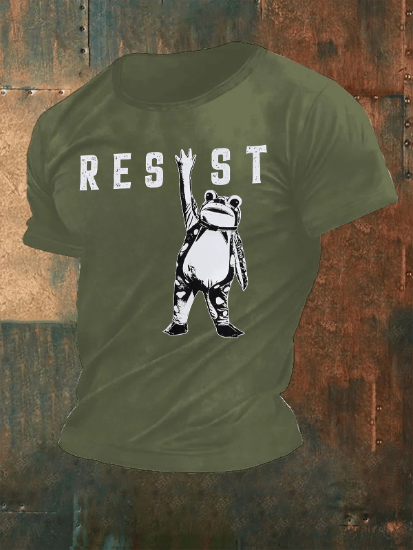 Men's  Portland Frog Resist  print  T-Shirt