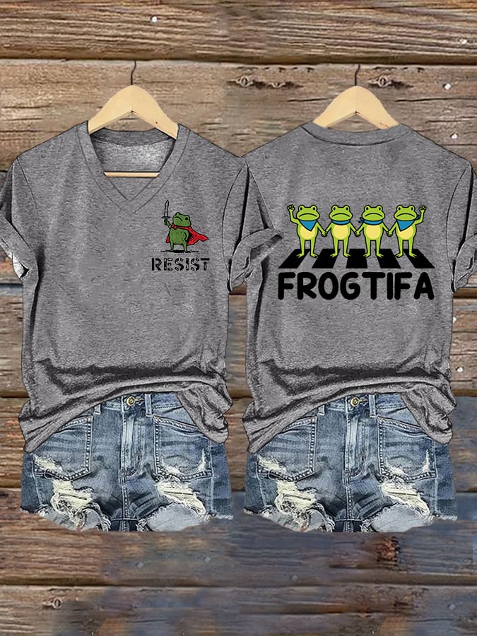 FDT printed casual T-shirt