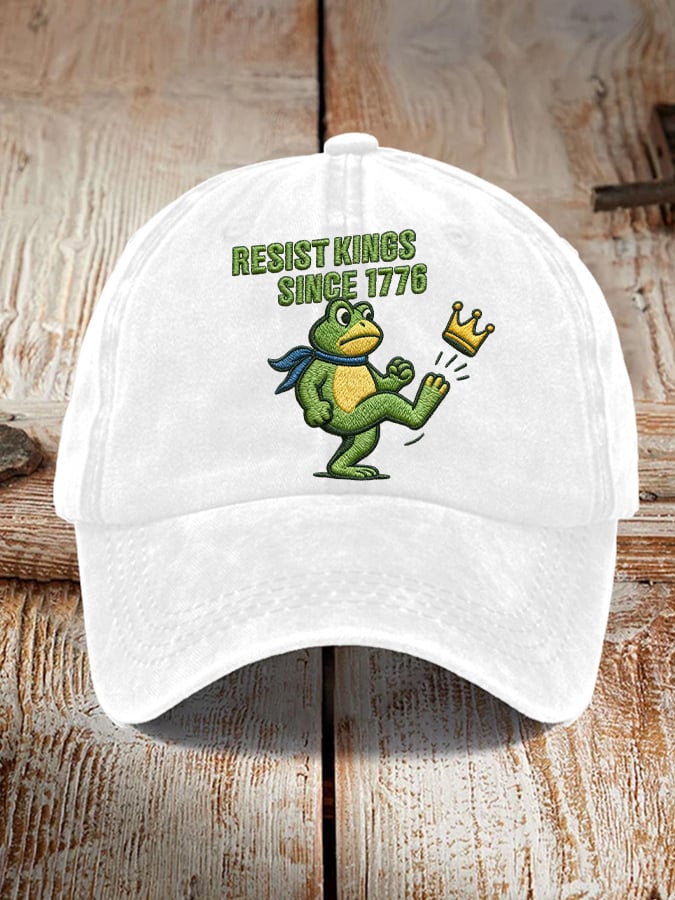 Unisex Resist Frog Baseball Cap