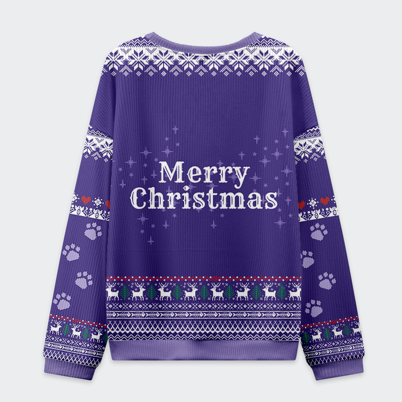 Tokyo-Tiger Sorry, I’m an Indoor Cat Christmas Ugly Sweatshirt