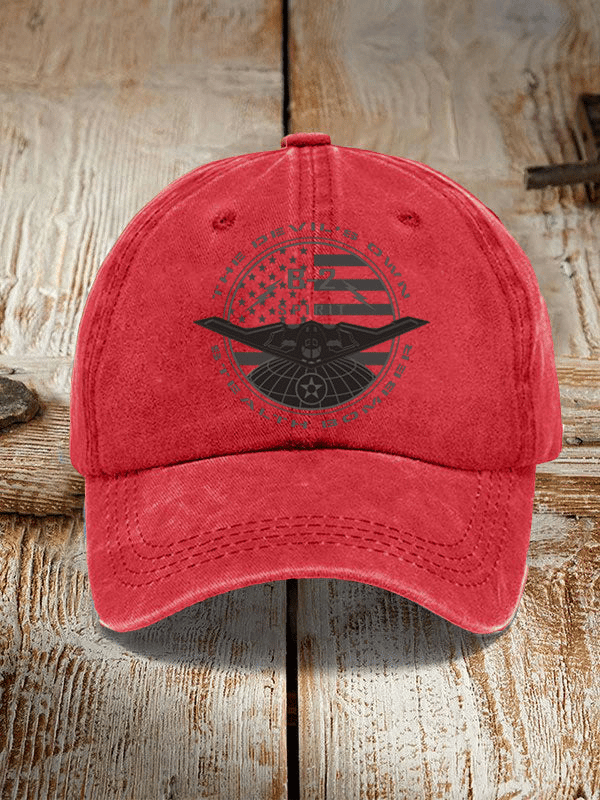 Unisex Operation Midnight Hammer B-2 Print Baseball Cap