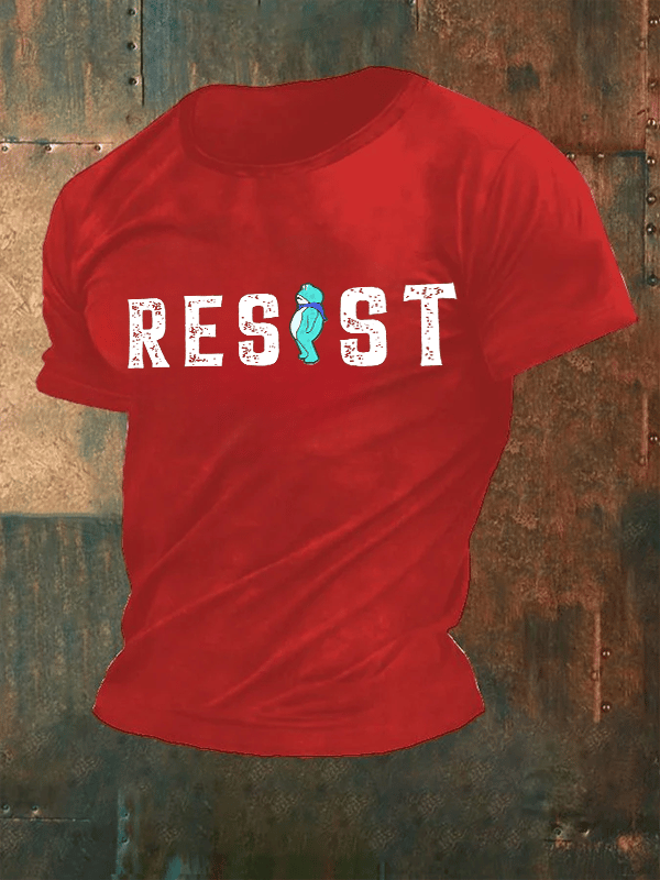 Men's  Portland Frog resist Print T-Shirt