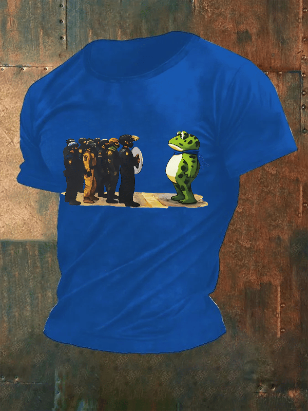 Men's  Portland Frog print T-Shirt