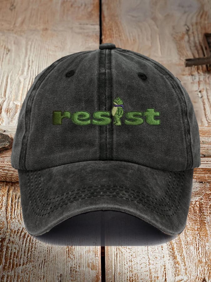 Unisex Retro Resist Frog Hat