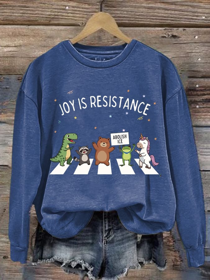 Women's FDT Print Casual Sweatshirt